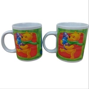 3/$15 MUGS SALE! Disney Winnie the Pooh Winter Season Cup Kids Coffee Mugs Set